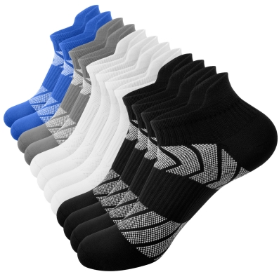 Smilooen Womens Ankle Socks Low Cut Athletic Running Breathable Socks for Women 6 Pairs